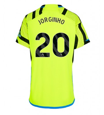 Arsenal Jorginho Frello #20 Segunda Equipación Mujer 2023-24 Manga Corta